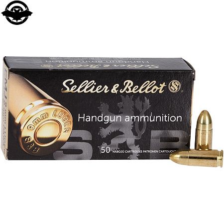 картинка Патрон 9х19 Sellier&Bellot FMJ 8г (  к  /12110139).