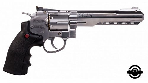 Пневматичний револьвер Crosman 357 Silver