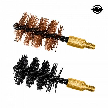 Набір єршей латуний та нейлоновий / 12 ga Bore Brush 2 Pack (1 nylon/1 bronze)       