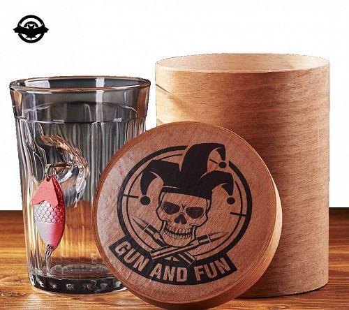 Стакан GUN&FUN гранений Блесна (GN/16)