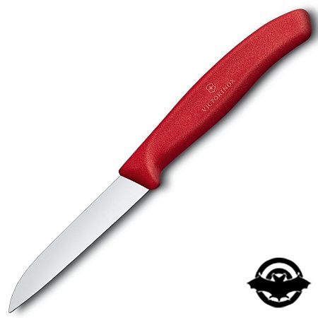 Ніж кухонний Victorinox SwissClassic, 8см, червоний 6.7401 (4000978)
