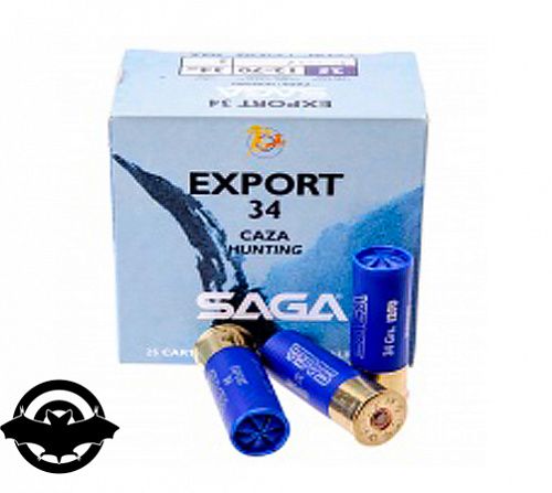 картинка Патрон гладкоствольный SAGA Export кал 12, 34 гр, №4 FW без контейнера 25 шт/уп (8606967)