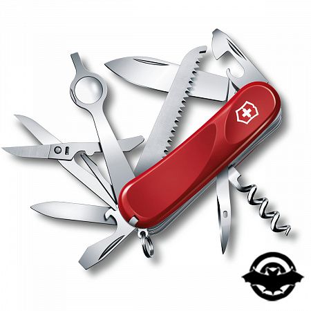 картинка Нож Victorinox Delemont Evolution 23, 85 мм, красный 2.5013.E (4000132)