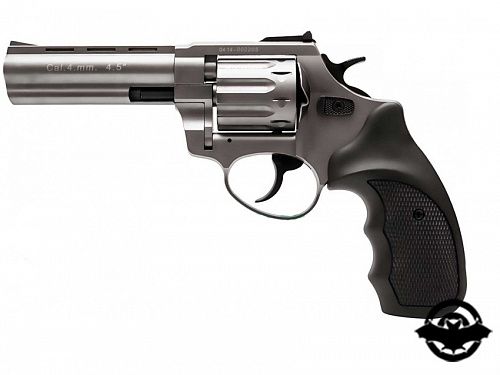 картинка Револьвер Флобера STALKER Titanium 4мм 4,5" черная рукоять (38800021)