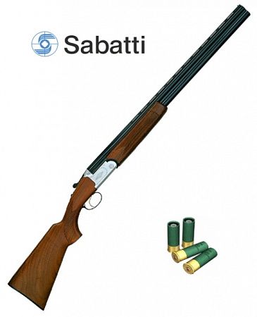 Ружье двуствольное 12/76 SABATTI Falcon MON 76см, чок 3-1 2/07096