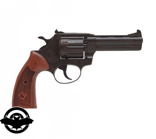 картинка Револьвер флобера Alfa Mod.441 Classic 4 мм, nickel/wood (1431.00.50)