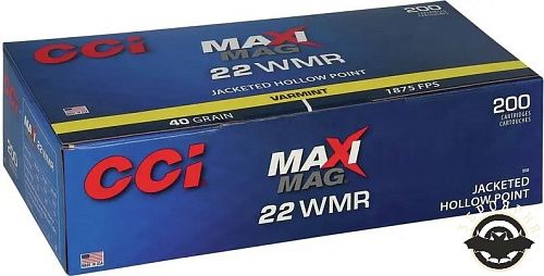 картинка Патрон 22WMR CCI Maxi-Mag, JHP, 40GR (2,59 г) (3004011)