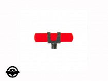 картинка Красная оптоволоконная мушка Stil Crin, резьба 2.6 мм (025)