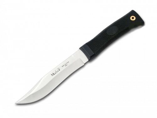картинка Нож MUELA ,,Лось,, рук.черный полимер.в кож.чехле 04/55МК1