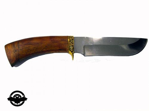 картинка Нож охотничий БМС Сокол, сталь 95Х18, дерево тик (БМС/06)