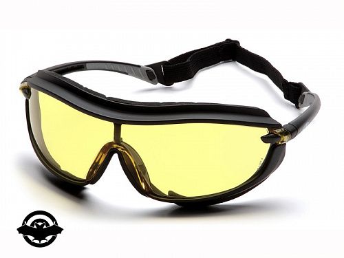 картинка Очки стрелковые PYRAMEX XS3 Plus, желтые линзы (00376)