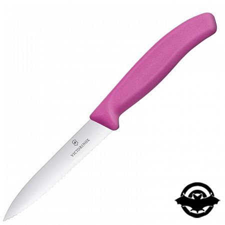 картинка Нож кухонный Victorinox Swiss Classic, 10 см, розовый 6.7736.L5 (4007060)