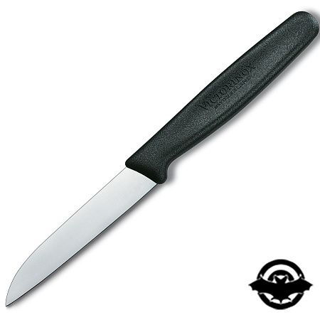 картинка Нож кухонный Victorinox, черный нейлон 5.0403