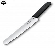 картинка Нож кухонный Victorinox SwissClassic 22см Swiss Modern черный 6.9073.22WB (4008140)