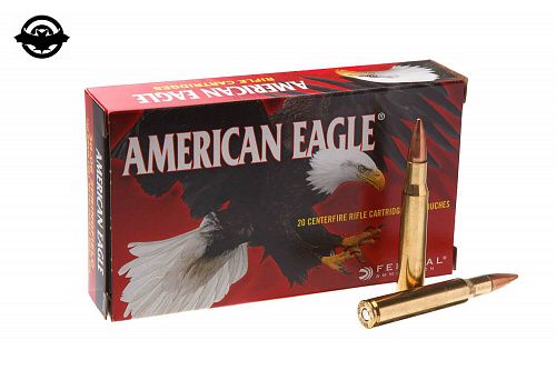 картинка Патрон нарезной Federal American Eagle 223Rem 75gr (4,86г), FMJ (3003401)
