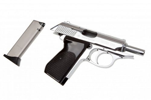 Пистолет под холостой патрон Шмайсер ПСШ-790, хром 2/ШПСШ-790/2