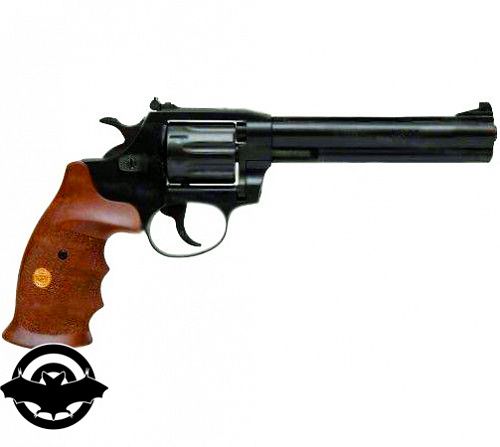 Револьвер флобера Alfa mod.461 4 мм ворон/дерево  (1431.00.52)