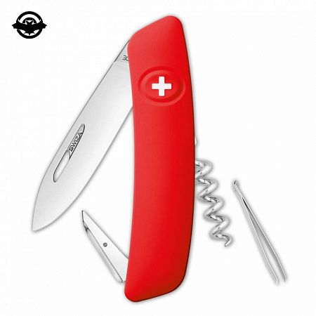 картинка Нож SWIZA D06, красный KNI.0060.1000 (4007330)