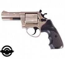 картинка Револьвер флобера ME 38 Magnum 4R никель, пластик. рукоятка, 4 мм (241189)
