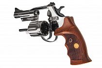 картинка Револьвер флобера Alfa mod.431 3" 4 мм №2. Никель. Дерево