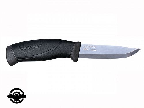 картинка Нож Morakniv с фиксированным клинком Companion Black (23050083)