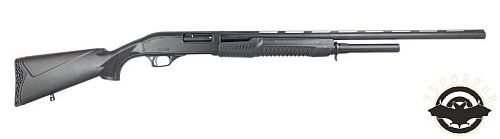 картинка Ружье помповое CORE Synthetic Glossy Black к.12, 71cm. 7+1 (868608784)