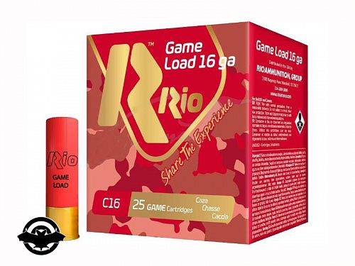 картинка Патрон RIO Game Load С16 FW NEW 16/70 (5)/28г без контейнера (14410178)
