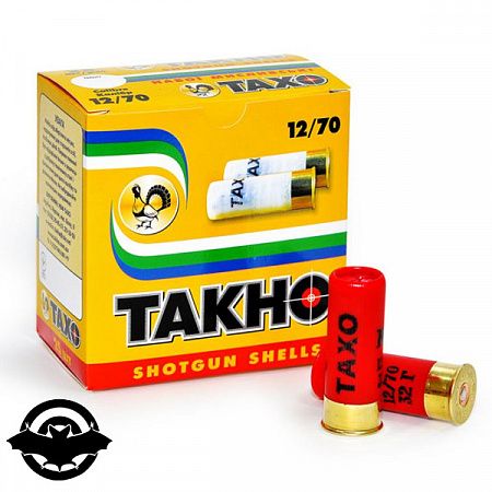 картинка Патрон ТАХО кал 12, 32 гр, №00 в контейнере 25 шт/уп (11.061)