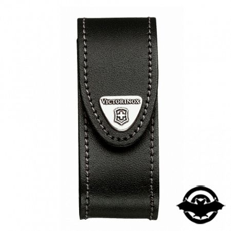 картинка Чехол Victorinox поясной с черной кожи (4.0520.3)