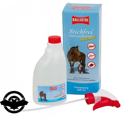 Аерозоль Ballistol Stichfrei Animal (від комарів ті клещів) 100мл. Для тварин (4290054)