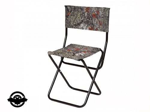 картинка Стул складной VITAN Рыбак Эконом со спинкой d16мм зеленый меланж (2010011)