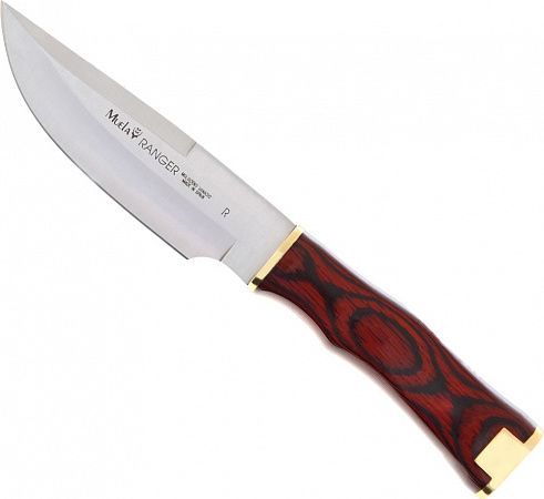 картинка Нож MUELA Рейнджер рукоятка красное дерево кожанный чехол 04/RANGER-13R