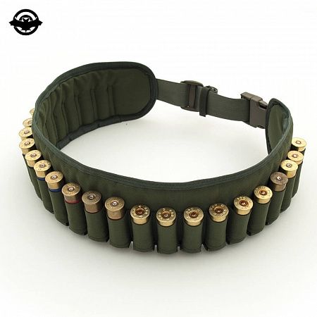 Пояс-патронташ 24х12кал. Хакі (3001-2)