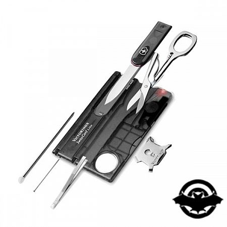 картинка Набор Victorinox 0.7333.Т3 Swiss Card Lite, черный 0.7333.T3 (4001203) 